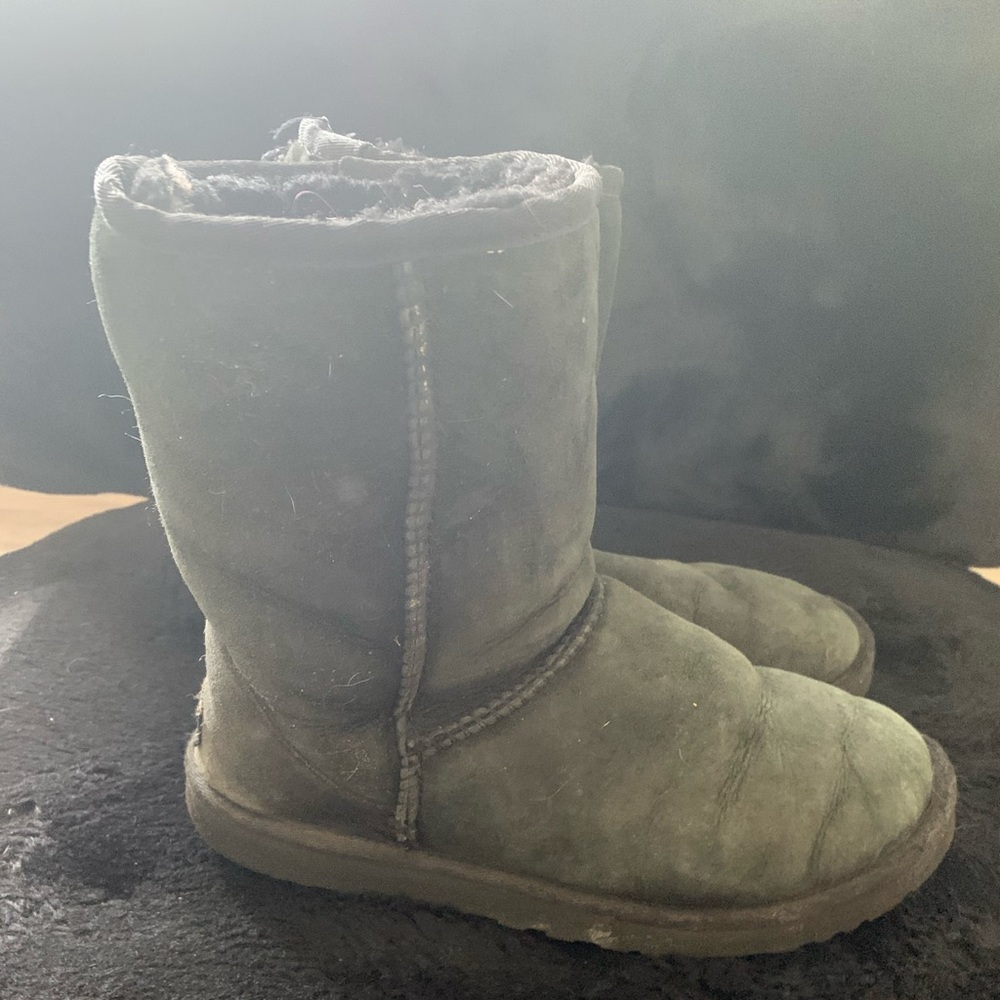 Black mid ugg boots - AS IS